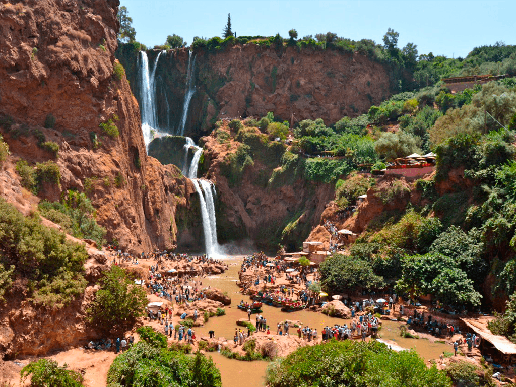 Ouzoud Waterfalls: The 110-Meter Plunge